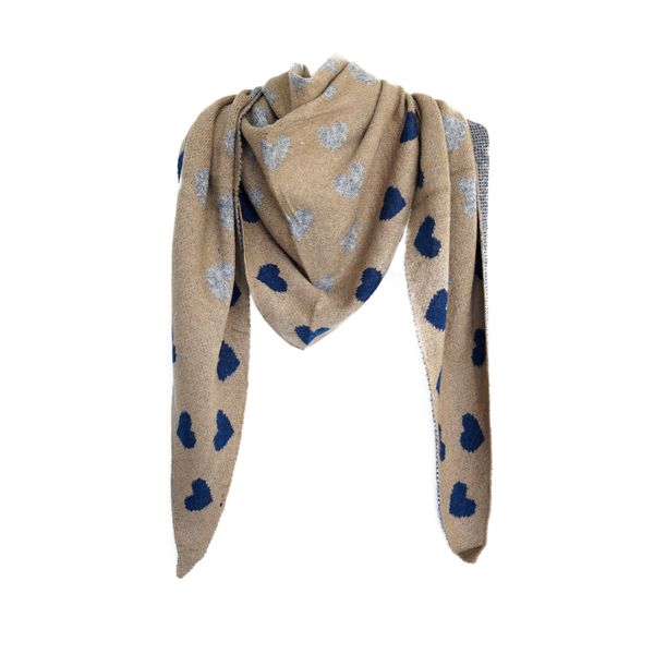 COFI 1453 Modeschal Eleganter Dreiecksschal mit günstig online kaufen