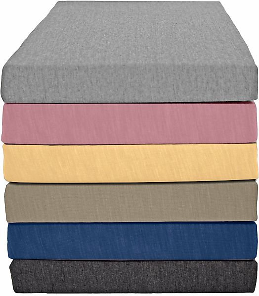 KUM Spannbettlaken "Polycotton Spannbetttuch" günstig online kaufen