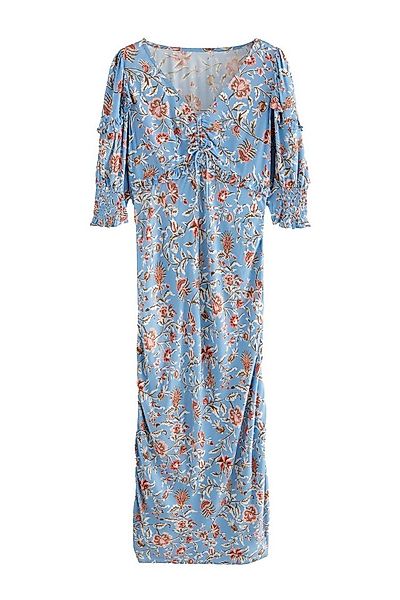 LAURA ASHLEY Midikleid Laura Ashley Derwent Midaxi-Kleid mit Blumen-Print ( günstig online kaufen