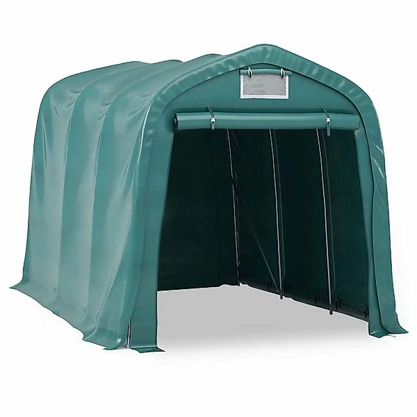 Garagenzelt Pvc 2,4x3,6 M Grün günstig online kaufen