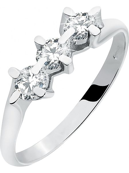 CHRIST Diamantring CHRIST Damen-Damenring 585er Weißgold günstig online kaufen