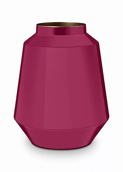PIP STUDIO Vasen Vase Metal Pink 29 cm günstig online kaufen