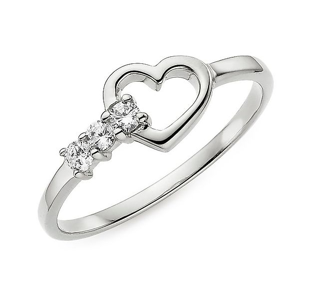 Aniston JEWELRY & WATCHES Fingerring Schmuck Geschenk Silbering mit Herzche günstig online kaufen