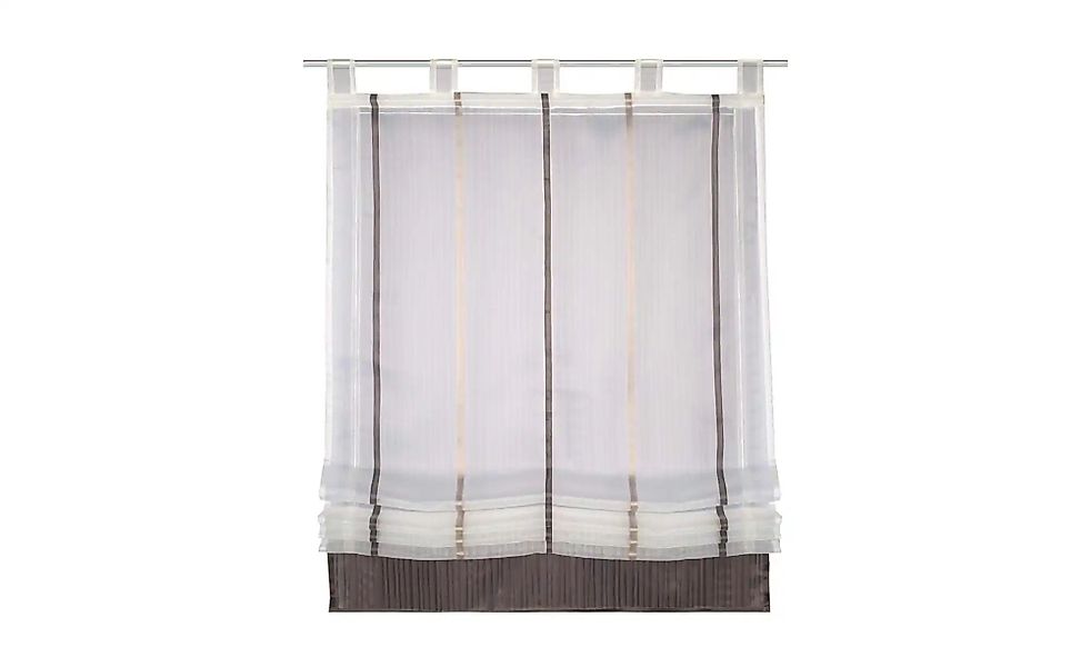 HOME Wohnideen Raffrollo   ¦ braun ¦ Maße (cm): B: 120 H: 150 Gardinen & Ro günstig online kaufen