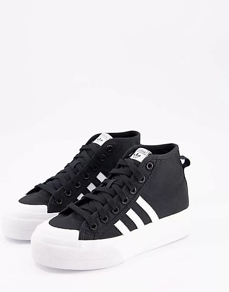 Adidas Originals Nizza Platform Mid Sportschuhe EU 43 1/3 Core Black / Foot günstig online kaufen