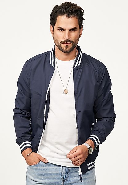 SOULSTAR Blouson mit Baseball-Kragen im College-Stil günstig online kaufen
