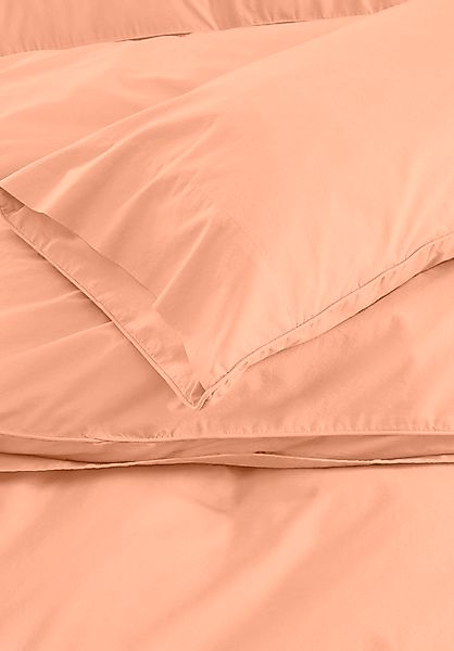 hessnatur Perkal Bettwäsche-Set PATRICK aus Bio-Baumwolle - rosa - Größe 15 günstig online kaufen