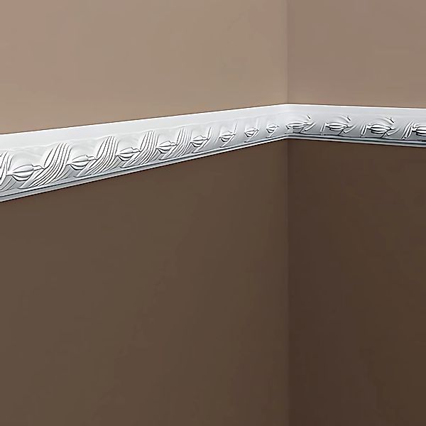 PROFHOME 151348 Wand- und Friesleiste Stuckleiste Zierleiste Wandleiste 2 m günstig online kaufen