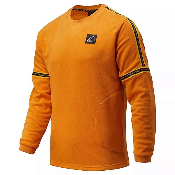 New Balance Terrain Polar Fleece Crew Sweatshirt L Madras Orange günstig online kaufen