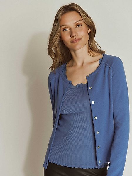 rosemunde Strickjacke Laica cardigan mit Rundhalsausschnitt, Woll-Kaschmir- günstig online kaufen