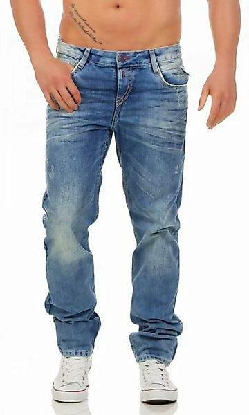Cipo & Baxx Regular-fit-Jeans Cipo & Baxx C-1068 Regular Fit Herren Jeans günstig online kaufen