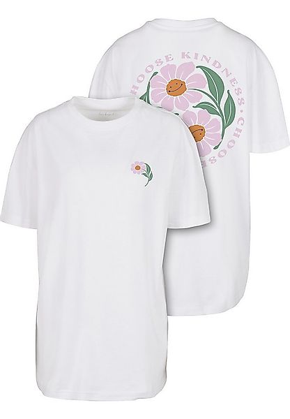 Miss Tee Kurzarmshirt Miss Tee Damen Choose Kindness Oversize Boyfriend Tee günstig online kaufen