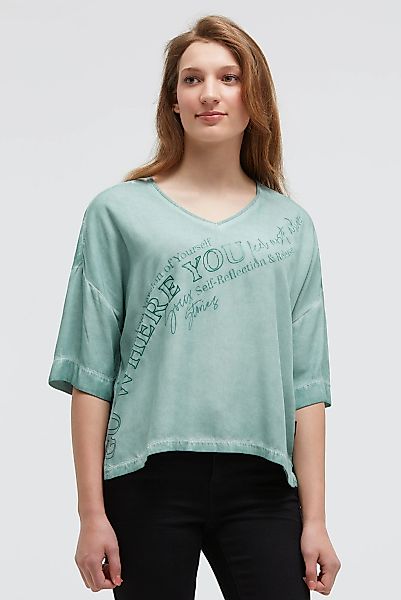 SOCCX V-Shirt mit V-Ausschnitt günstig online kaufen