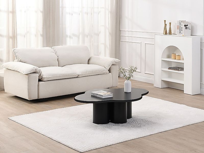 Couchtisch - MDF - Schwarz - YAVINA günstig online kaufen