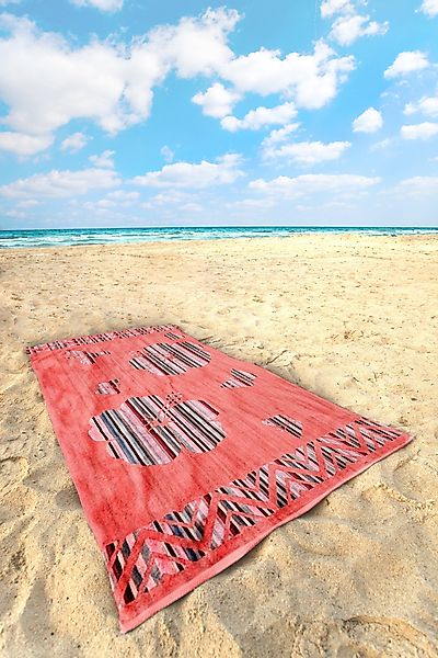 jilda-tex Strandtuch Strandtuch 90x165 cm Badetuch günstig online kaufen