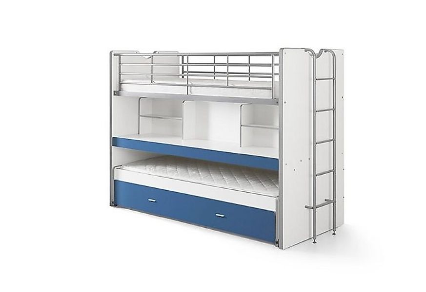 Natur24 Kinderbett Bett Hochbett 3 Bonny Mehrfarbig 90x200cm günstig online kaufen
