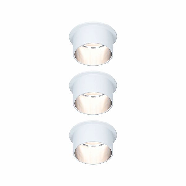 Paulmann "LED Einbauleuchte 3-Step-Dim Gil Coin Basisset IP44 rund 68mm Coi günstig online kaufen