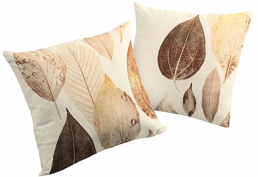 Wirth Dekokissen "MAREK" Kissenhülle ohne Füllung, 2 Stück günstig online kaufen