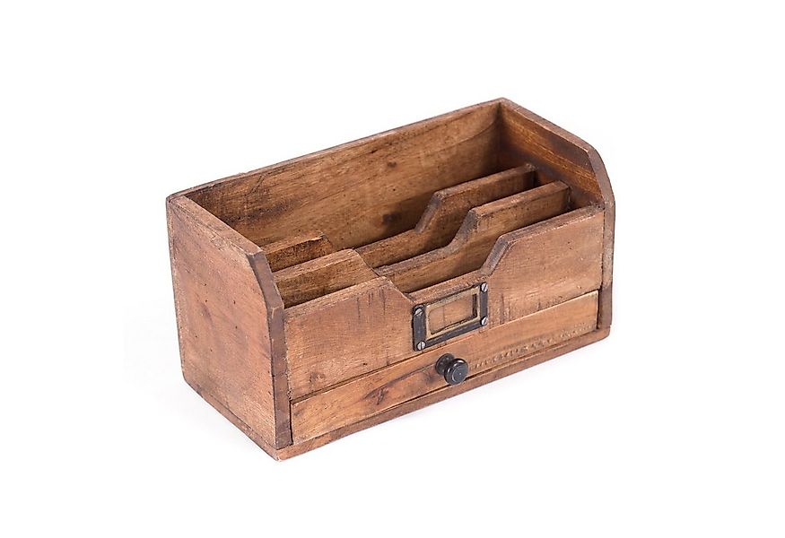 DESIGN DELIGHTS Aufbewahrungsbox BRIEFABLAGE "JUNA", Altholz massiv Holz, 2 günstig online kaufen