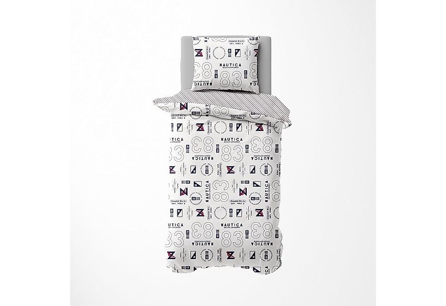 NAUTICA HOME Bettwäsche NAUTICA Bettwäsche-Set "DISCOVERY", 100% Baumwolle, günstig online kaufen