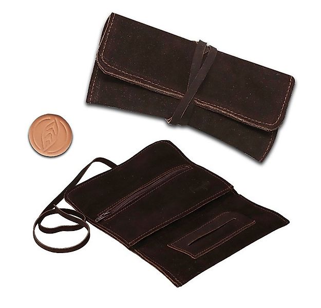 Coumo Tabakbeutel Tabakbeutel Leder, Drehertasche Set, Tabaktasche + Hydros günstig online kaufen