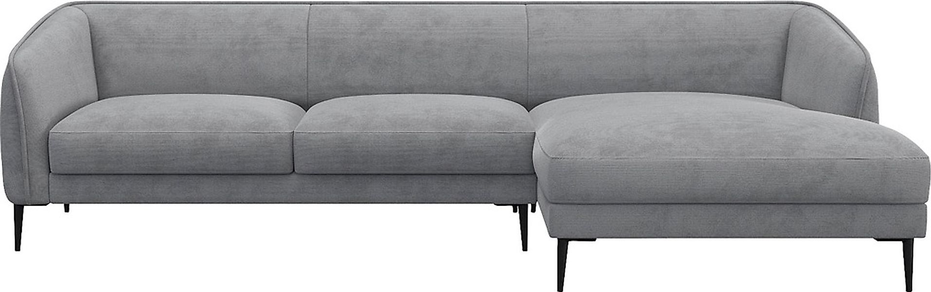 FLEXLUX Ecksofa "Belle Designsofa, L-Form, B/T 288/149 cm" Skandinavisches günstig online kaufen