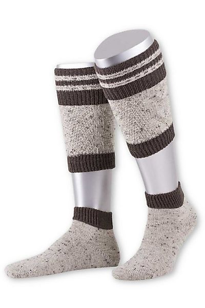 Lusana Trachtensocken Loferl - ZOPF 2 - beigemeliert günstig online kaufen