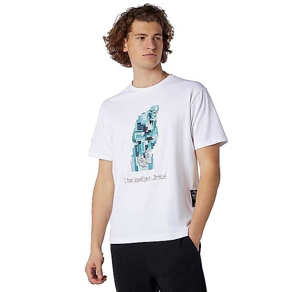 New Balance Artist Lister Kurzarm T-shirt XL White günstig online kaufen