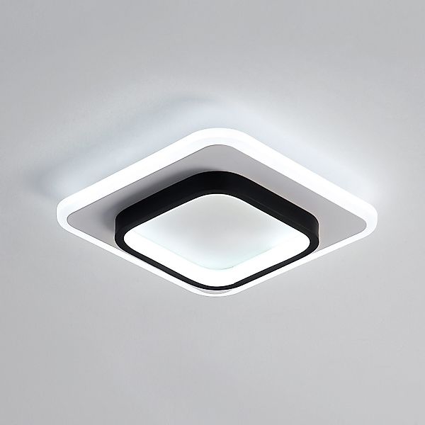 Goeco LED Deckenleuchte Quadrat-LED-Deckenleuchte 24cm - günstig online kaufen