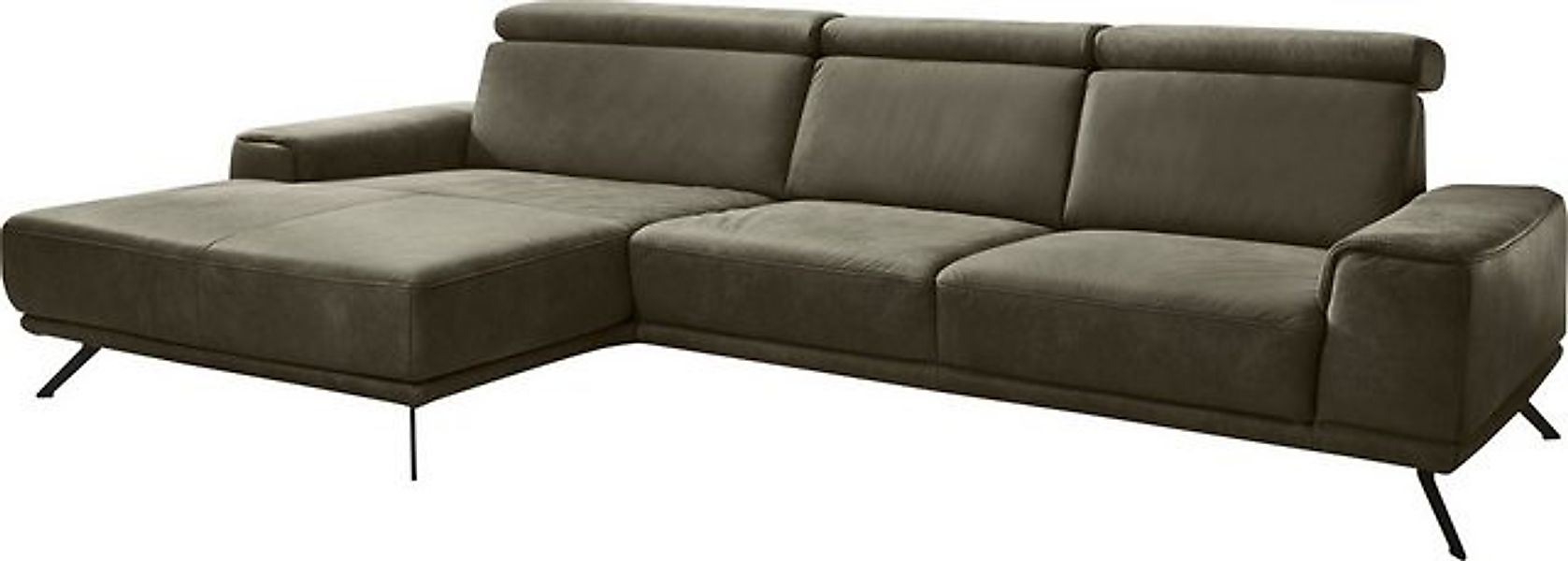 Die PlanBar Ecksofa "PN-EM22041 L-Form", wahlweise motorisches Canape oder günstig online kaufen
