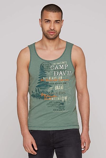 CAMP DAVID Tanktop, aus Baumwolle günstig online kaufen