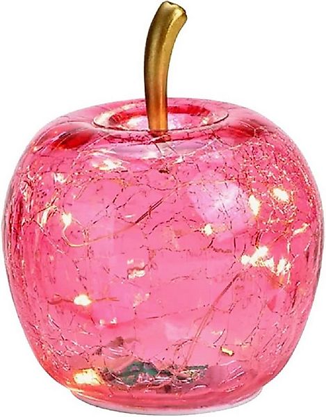 G.Wurm GmbH LED Dekoobjekt LED Dekolampe Apfel Glas 10er LED Lichterkette T günstig online kaufen