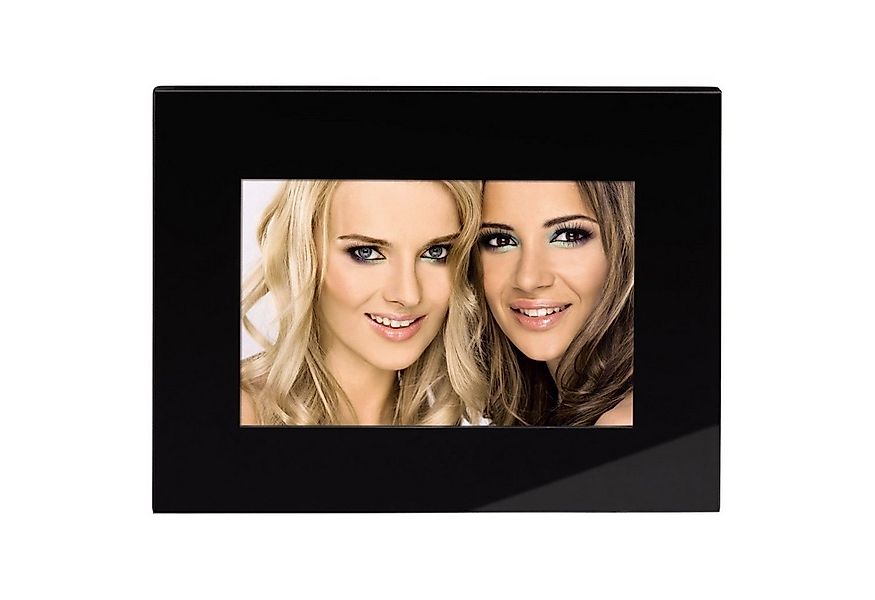 Hama Bilderrahmen Glas-Rahmen 13x18cm Schwarz Bilder-Rahmen, (einzeln), Fot günstig online kaufen
