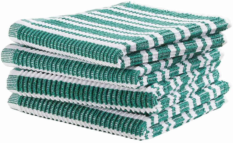 DDDDD Spültuch "Stripe, 30x30 cm, aus 100% Baumwolle" mit luxuriöser Rippen günstig online kaufen