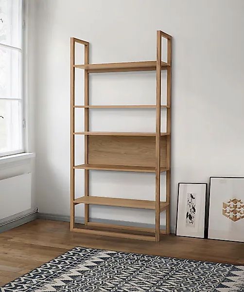 Woodman Bücherregal »New Est« im skandinavischen Design, Gestell aus massiv günstig online kaufen
