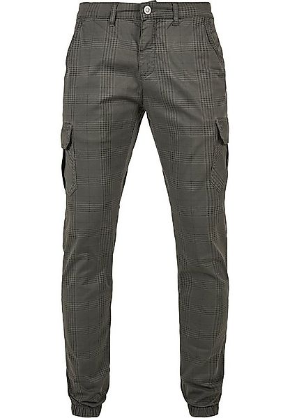 URBAN CLASSICS Cargohose Urban Classics Herren AOP Glencheck Cargo Jog Pant günstig online kaufen