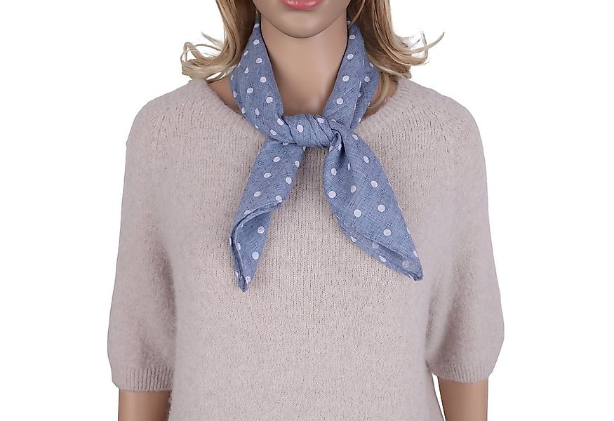 MIRROSI Nickituch Dreicktuch ca. 60 × 60 cm, wunderschönes Punkte-Muster, D günstig online kaufen