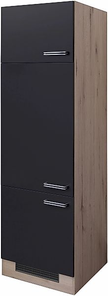 Flex-Well Exclusiv Küchen-Geräteumbauschr. Lara 60cm Anthra.-San Remo Eiche günstig online kaufen