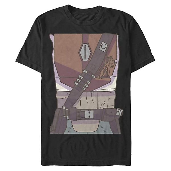 Star Wars - The Mandalorian - Mandalorian Drawn Costume - Männer T-Shirt günstig online kaufen