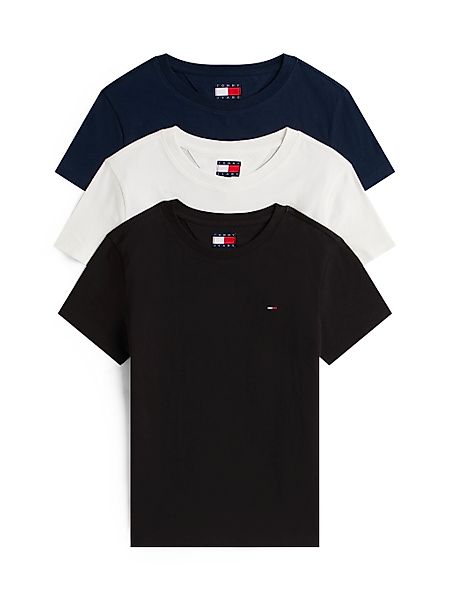 Tommy Jeans Kurzarmshirt TJW 3PACK C-NECK günstig online kaufen