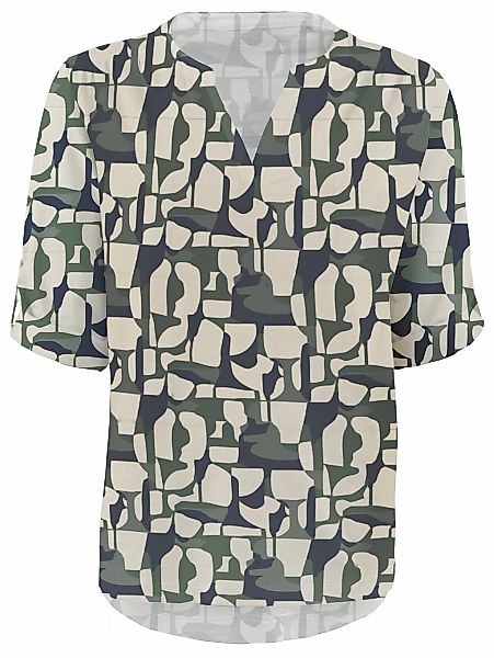 STOOKER WOMEN 3/4-Arm-Shirt "MARIE Print Shirt Bluse 3/4-Arm", Regular Fit günstig online kaufen