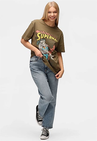 Recovered T-Shirt "Superman Comic Graphic", 1 Stk. mit coolem Superman-Prin günstig online kaufen