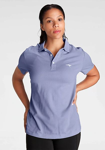 KangaROOS Poloshirt, Kurzarm, unifarben, Polokragen, aus Baumwolle günstig online kaufen