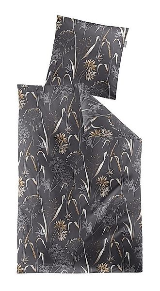 Irisette Bettwäsche KOALA, Anthrazit, Braun, 135 x 200 cm, Baumwolle, 2 tei günstig online kaufen