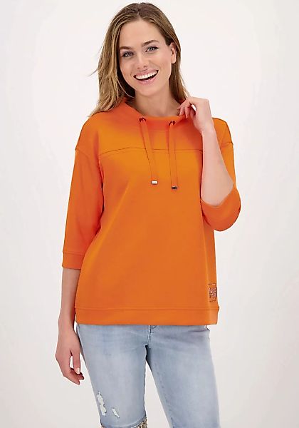 Monari Sweatshirt, mit Teilungsnaht und Glitzernieten günstig online kaufen