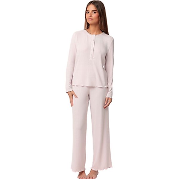Admas  Pyjamas/ Nachthemden Pyjama Hose Top Langarm Romantic günstig online kaufen