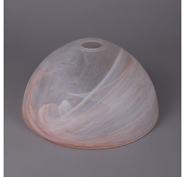 Home4Living Lampenschirm Lampenglas Ø 300mm Ersatzglas braun rund, Dekorati günstig online kaufen