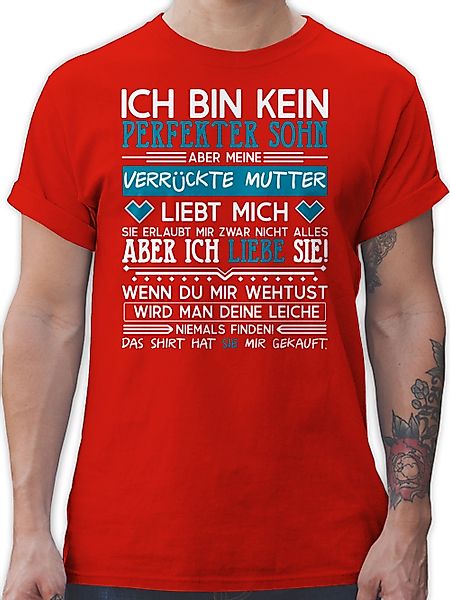 Shirtracer T-Shirt Ich bin kein perfekter günstig online kaufen