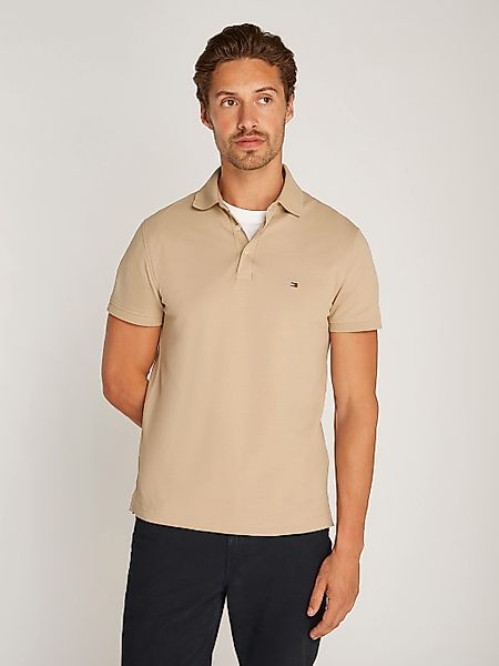 Tommy Hilfiger Poloshirt "1985 SLIM POLO mit Stickerei und Piqué-Qualität", günstig online kaufen