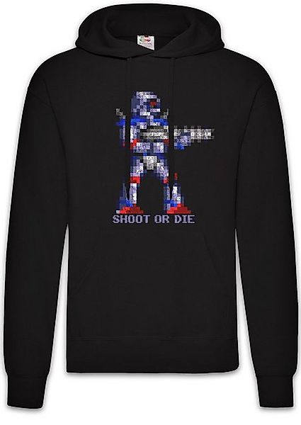 Urban Backwoods Hoodie Shoot Or Die Herren Hoodie Turrican Game Sprite Amig günstig online kaufen